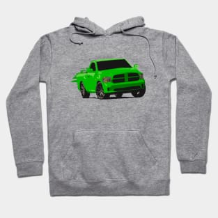 Dodge Ram green Hoodie